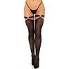Dresuri Thigh Highs With Garter Top Negru XS-L