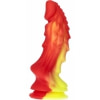 Toyz4lovers Ade Gode Monster Dildo Din silicon cu Ventuză Roșu