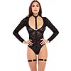 Body Rene Rofe Up To My Neck Negru S-M