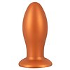 Plug Anal XL ANOS — silicon Moale, Ventuză 6.4 cm Maro