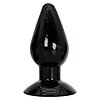 Plug Anal XXL 14 cm — Negru, Bază Lată Pentru siguranță