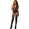 Catsuit Leg Avenue Jacquard Net XS-L