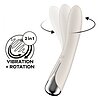 Vibrator Punctul G Satisfyer Spinning Vibe 1 Alb
