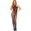 Catsuit Leg Avenue Alice Negru XS-L