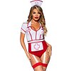 Costum Leg Avenue Nurse Feelgood Rosu S