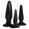 Set Anal Plug Colț Negru