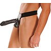 Strap-on Hollow 25cm Negru