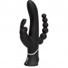 Vibrator Triplu Happy Rabbit Negru