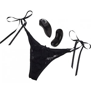 Chiloți Vibratori Little Black Thong