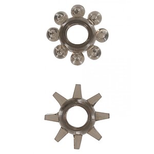 Inele Penis Power Stretchy 2buc Gri