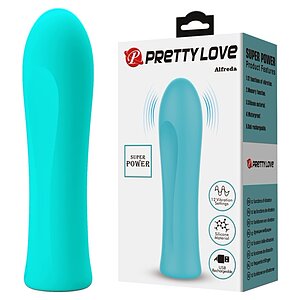 Pretty Love Alfreda Green — Mini Vibrator 12 Moduri, Reîncărcabil Thumb 1