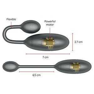 ONINDER Denver — Ou Vibrator Reîncărcabil, silențios Negru Thumb 2