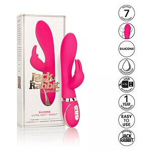 Vibrator Ultra Soft Jack Rabbit Roz Thumb 3