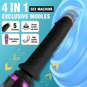 Mistress Hiram Mașină De Împunsături Hands‑free 6 Trepte Thumb 9