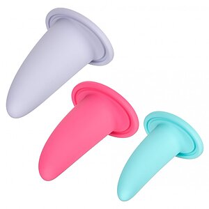 She-Ology Set Dilatatoare Purtabile — 3 Piese, silicon Multicolor Thumb 1