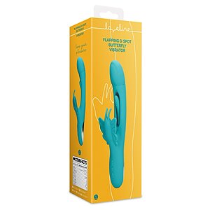 Flapping Butterfly Vibrator Punctul G Albastru Thumb 8