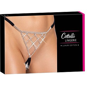 Chilot Cottelli Collection Magia Decupată Negru S-L Thumb 5