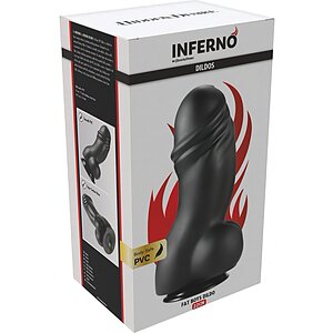 Hidden Desire Fat Boys Dildo PVC 22cm Negru Thumb 9