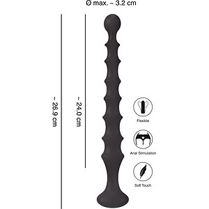You2Toys Magic Anal Wand No.2 - Baghetă Anală 26.9 cm Negru Thumb 4