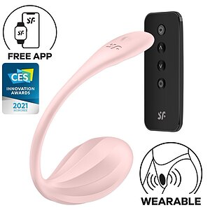 Satisfyer Ribbed Petal Rose 12 Moduri Flexibil IPX7 Roz