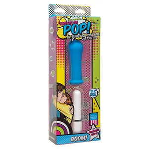 Vibrator Boom! 10 Function Albastru Thumb 1