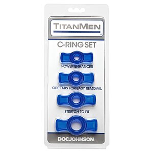 Set Inele TitanMen Albastru Thumb 1