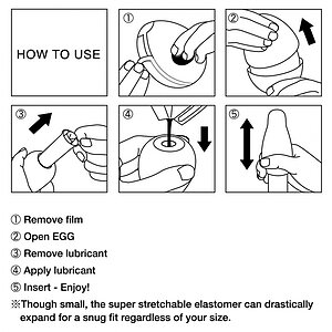 Tenga Egg Snow Crystal Albastru Thumb 2