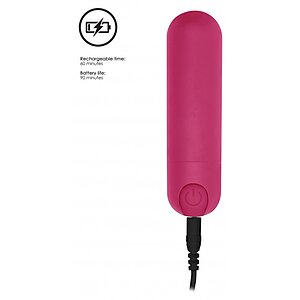 Vibrator 7 Speed Rechargeable Roz Thumb 3