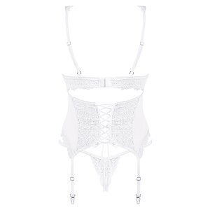 Corset Obsessive Amor Alb L-XL Thumb 3