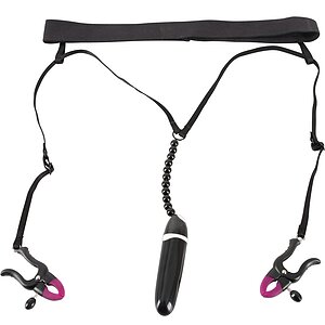 Bad Kitty Spreader With Vibration Negru Thumb 1