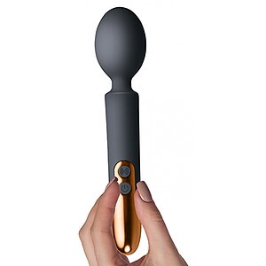 Vibrator Masaj Reîncărcabil Oriel Negru Thumb 2