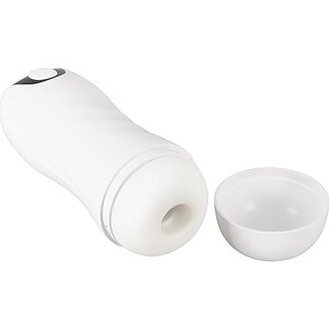 Stroker Masturbator 10 Moduri Vibrație 3 Viteze Sucțiune Alb Thumb 4