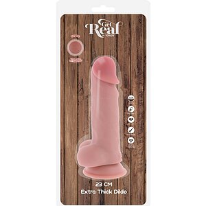 ToyJoy Deluxe Dildo densitate duală 23cm Thumb 8