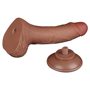 LoveToy Sliding Skin Dildo 19.5 cm, Maro Realist Thumb 9