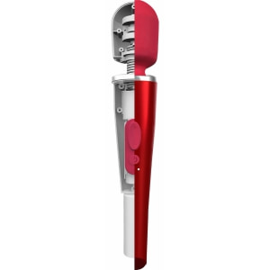 Caresse Pro Wand 8000rpm - 5 Moduri, IPX7, 120 Min Roșu Thumb 4