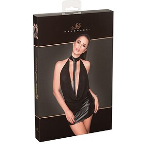 Rochie Noir Handmade Leia Negru XL Thumb 3