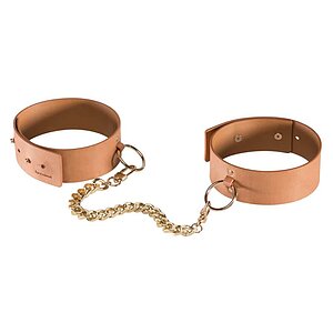 Cătușe din Piele MAZE Maro