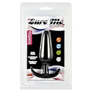 Anal Plug LURE ME Classic Large Negru Thumb 1