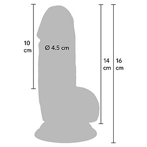 Hidden Desire Dildo Realist 14cm Thumb 4