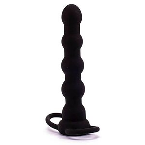 Vibrating Fantasy Double Prober Negru Thumb 1