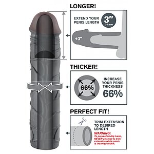 Manșon FX Mega Extension Negru Thumb 1