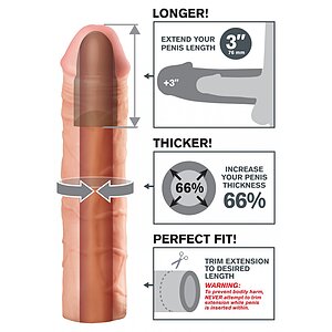 Prelungitor Penis Pipedream 23cm Thumb 1