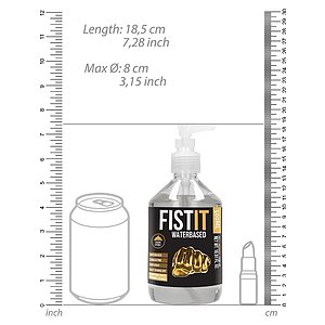Lubrifiant pe Bază de Apă FISTIT 500ml Thumb 1