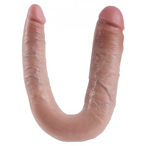 Dildo Dublu Realistic King Penis U Shaped Thumb 2