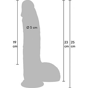 Hidden Desire Dildo Realist 23cm Thumb 10