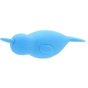 Unihorn Narwhal – Dublu Vibrator Clitoridian, 10 Moduri Albastru Thumb 2