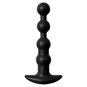 Bile Anale Cu Vibrații Reîncărcabile Anal Fantasy Negru