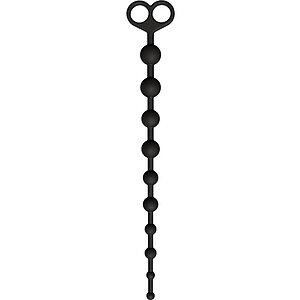 Flexible Anal Beads Negru Thumb 1