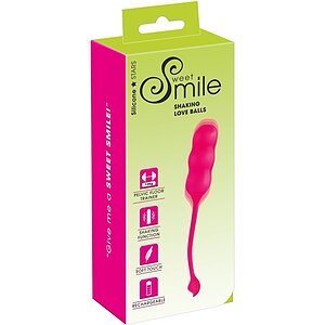 Sweet Smile Bile Shaking Reîncărcabile Roz Thumb 7