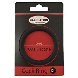 Inel Erecție Penis Malesation Negru Thumb 1